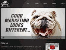 Tablet Screenshot of bulldogms.com